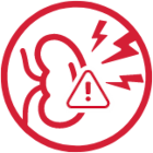 Icon kidney damage